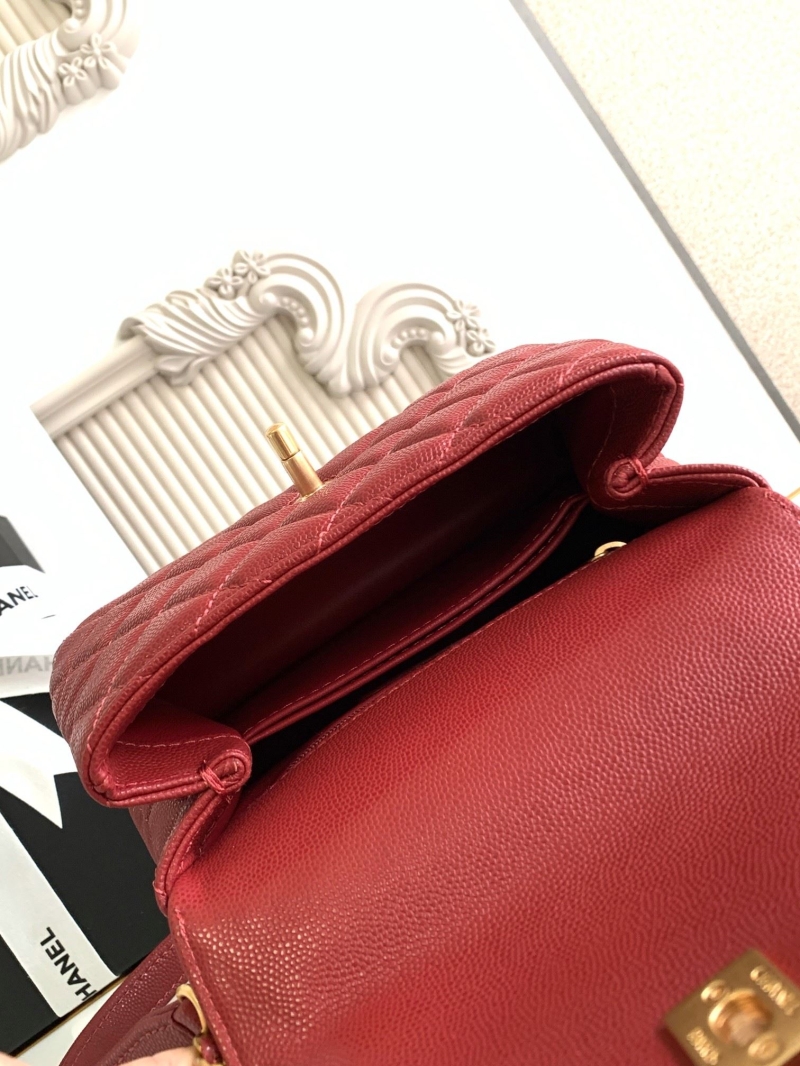 Ch**el top handle bags